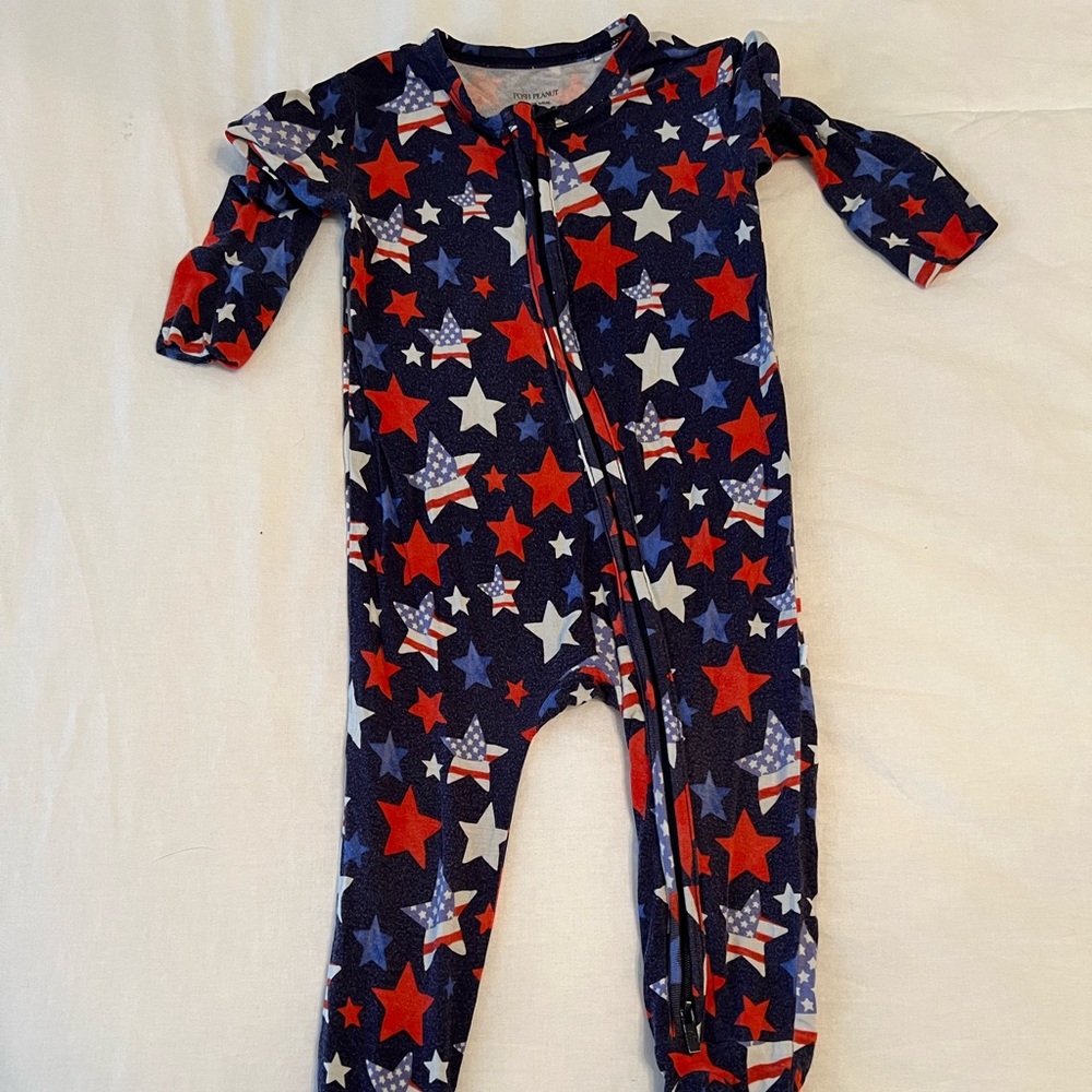 12-18 month Posh Peanut Star zippies